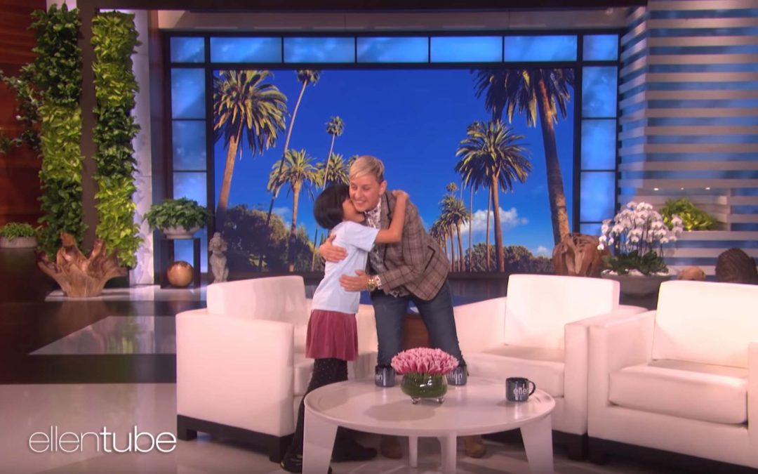 Japanese School Girl Enchants Powerful Talk Show Host: Part 1
