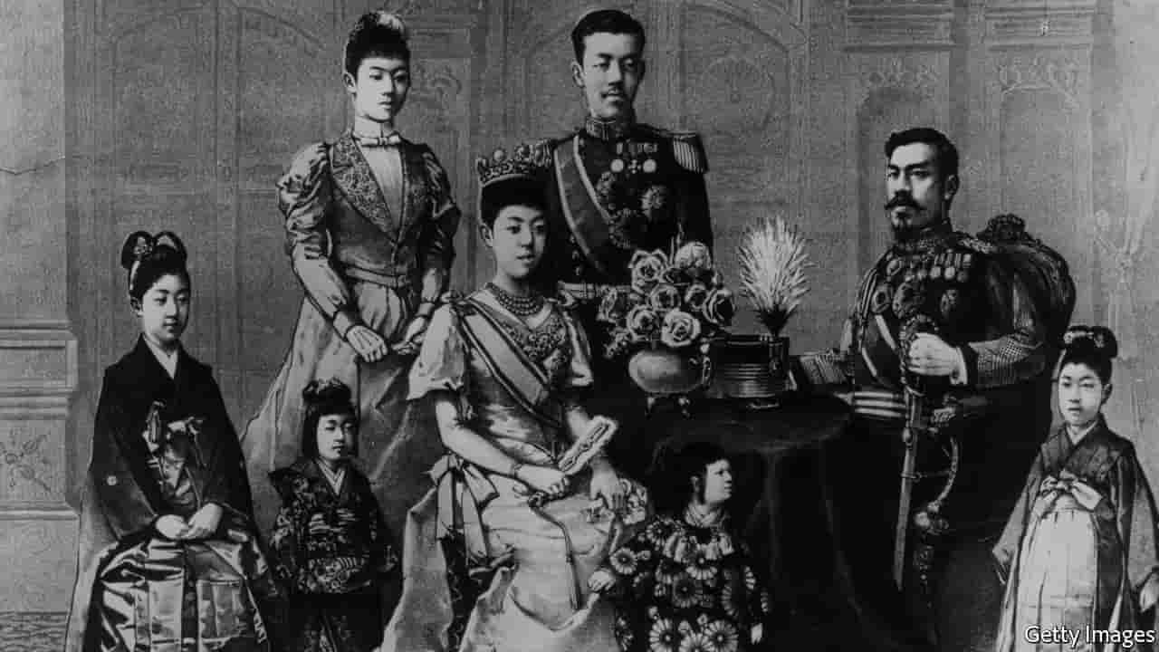 Japanese Imperial Family Meiji 1880