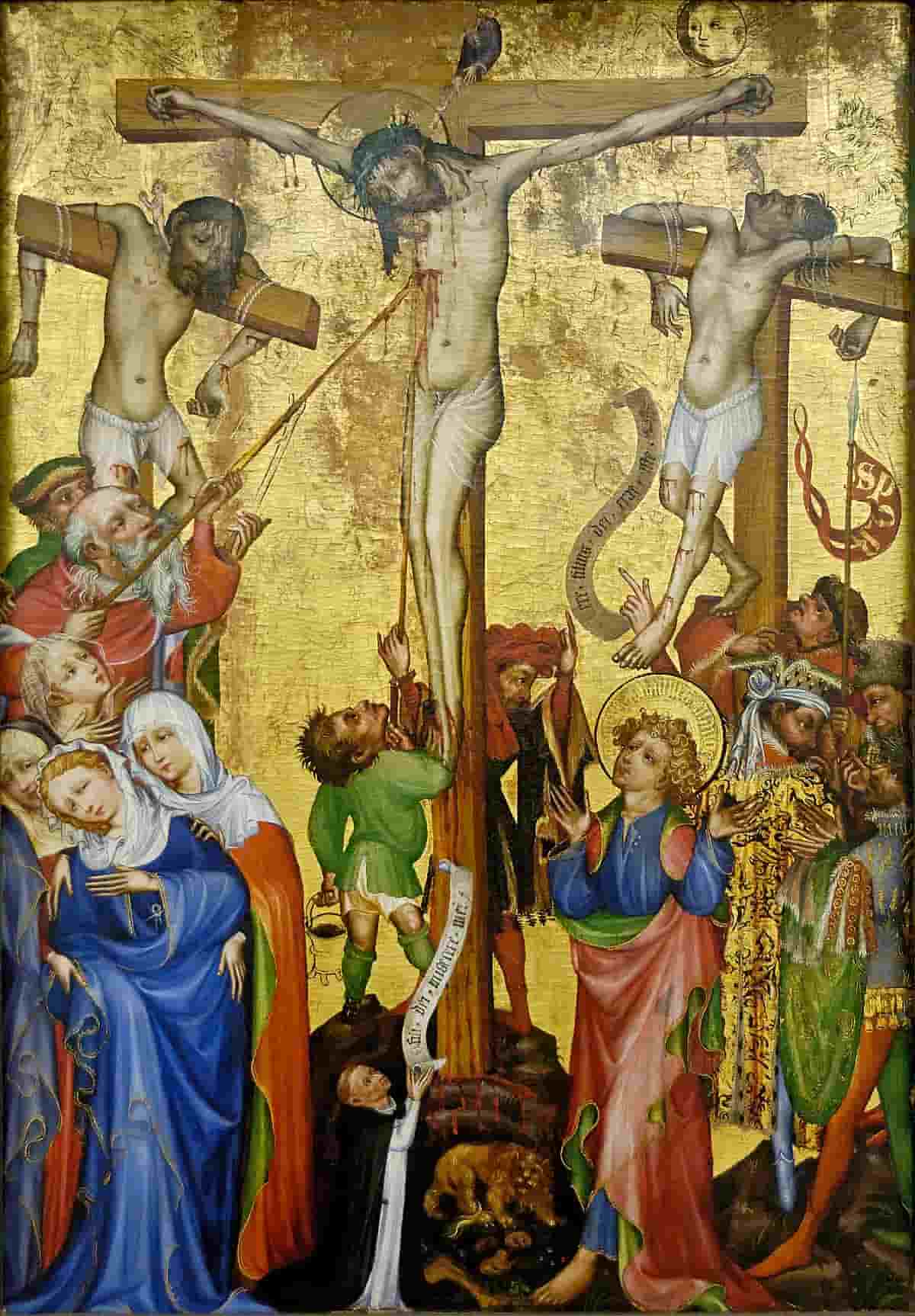 christ hanging on the cross- Land Of The Rising Son