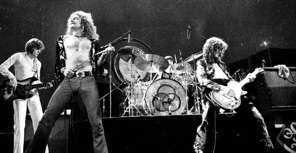 Led Zeppelin concert - Land Of The Rising Son