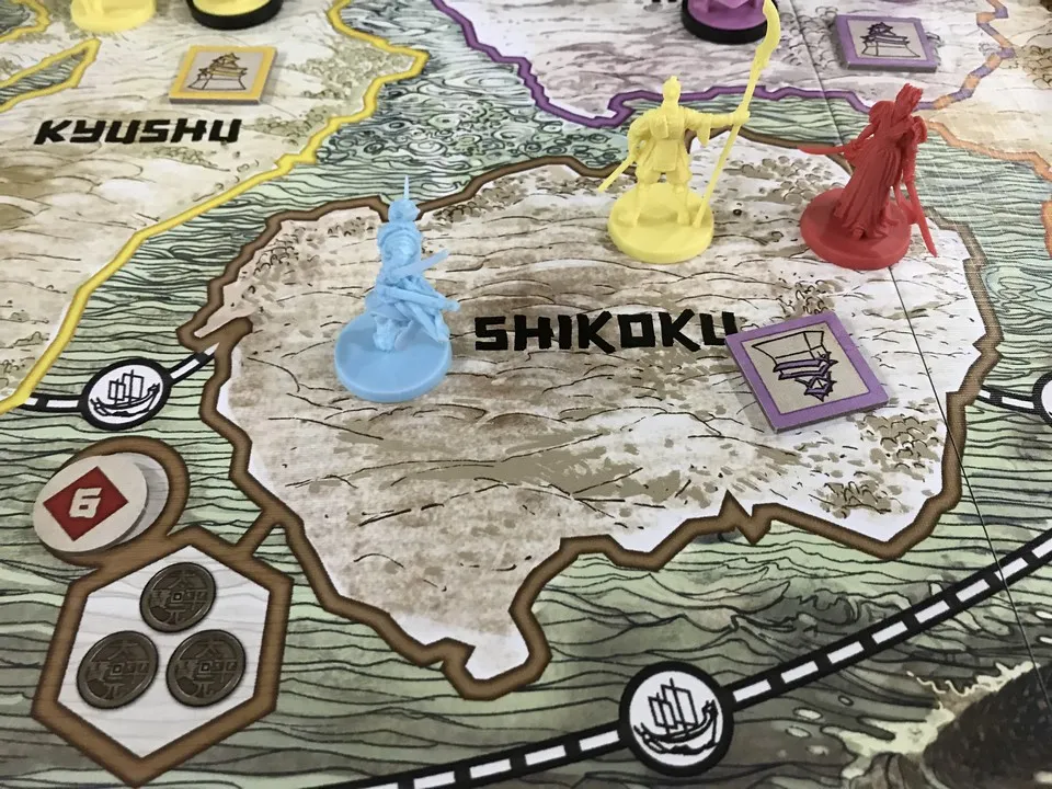 Rising Son Board Game - Land Of The Rising Son