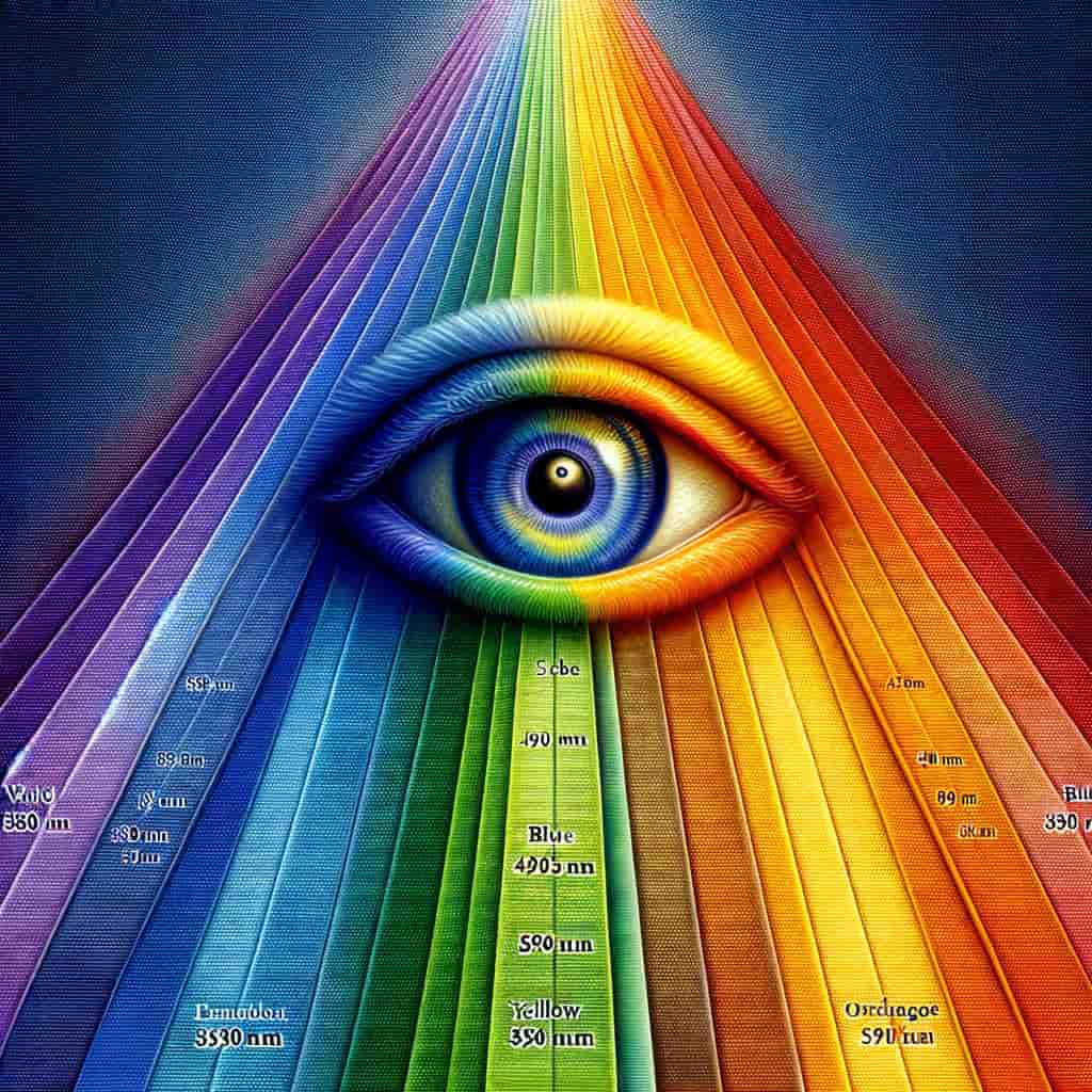 All seeing eye and the spectrum