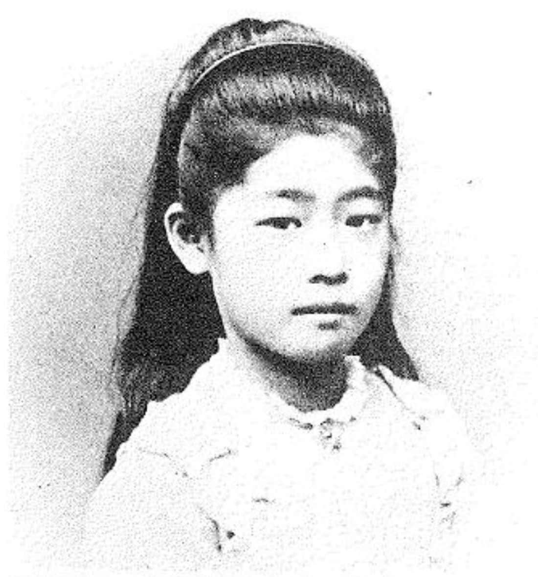 津田梅子11歳-Land-Of-The-Rising-Son
