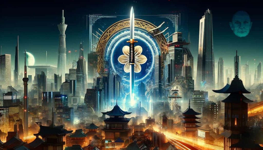Civilization Three Japan and the symbols of the future sword mirror jewel