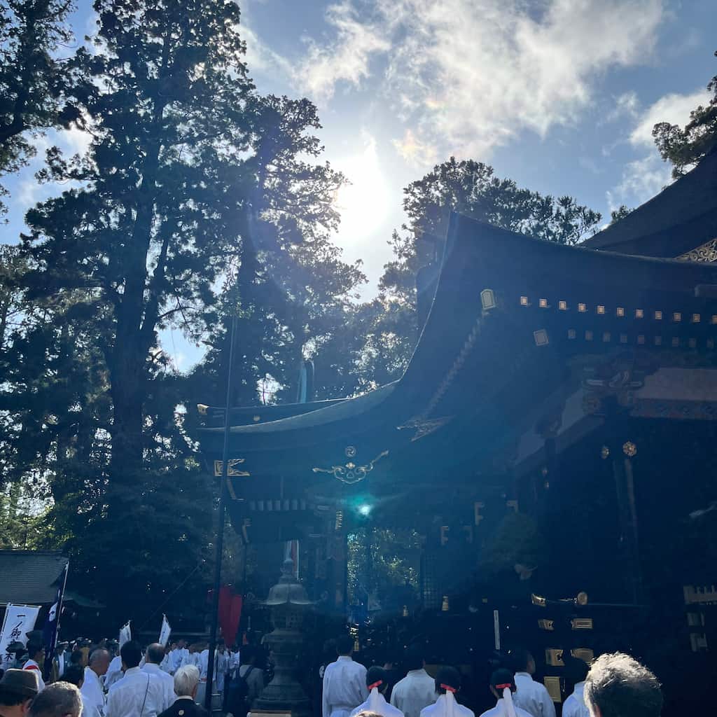 Katori Shrine and Sun Shine